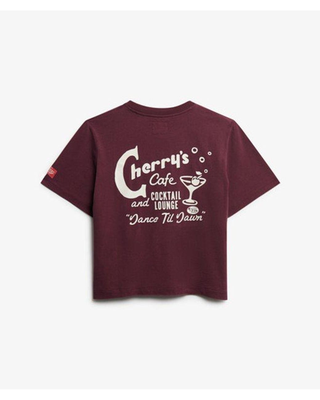 Superdry Red & Co Roadside Trade Relaxed T-shirt