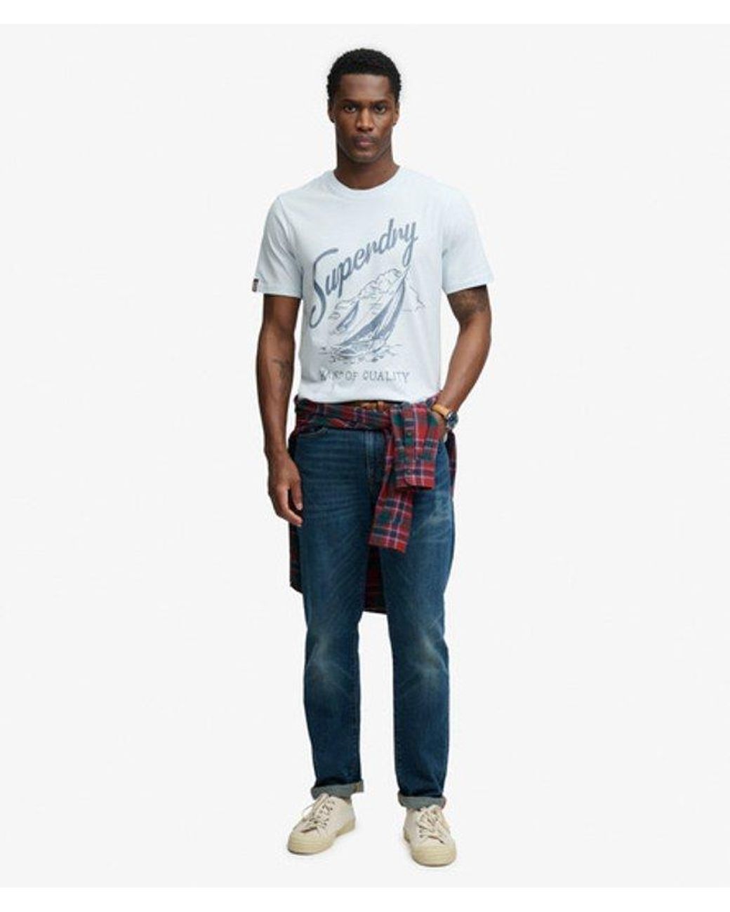 Superdry White & Co Lo-fi Dockside T-shirt for men