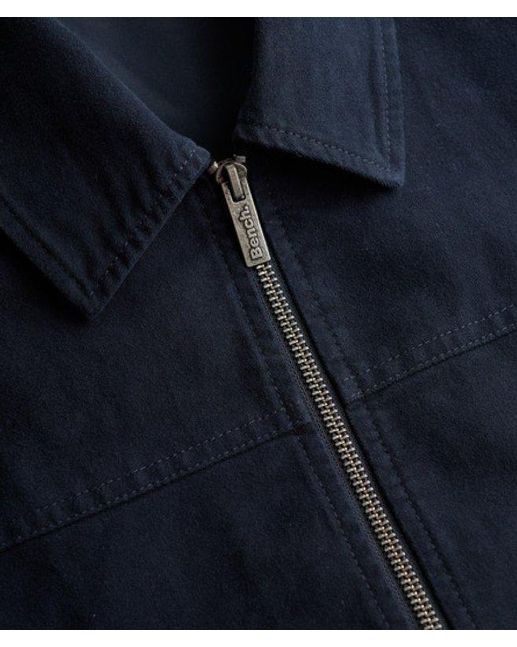 Superdry Blue Bench X & Co Bench Moleskin Ranch Jacket for men