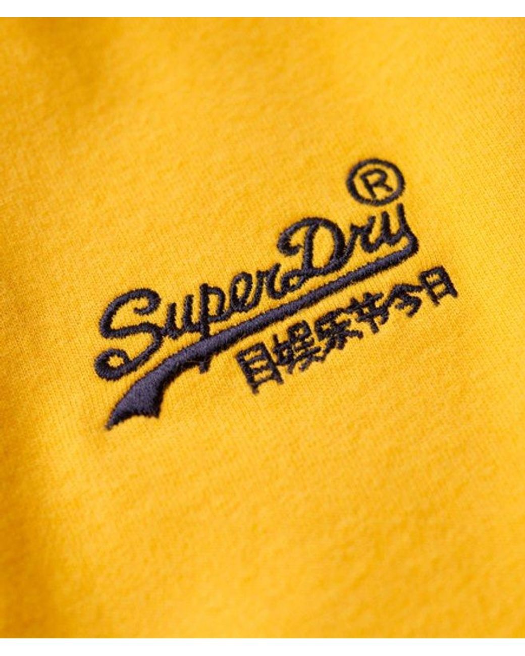 Superdry Yellow & Co Essential Logo T-shirt for men