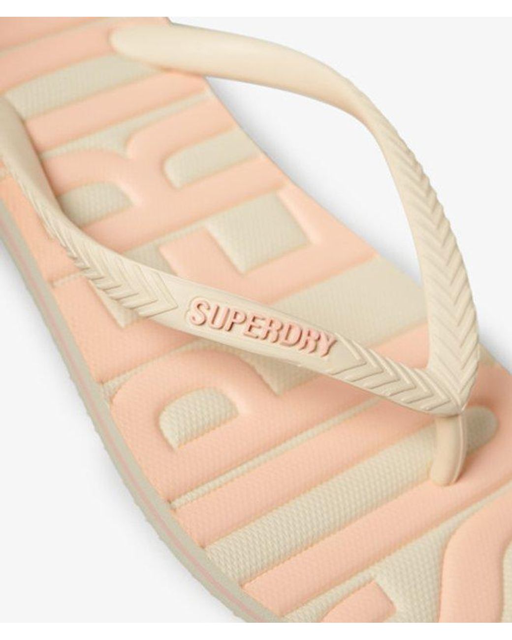 Superdry White & Co Vintage Vegan Flip Flops