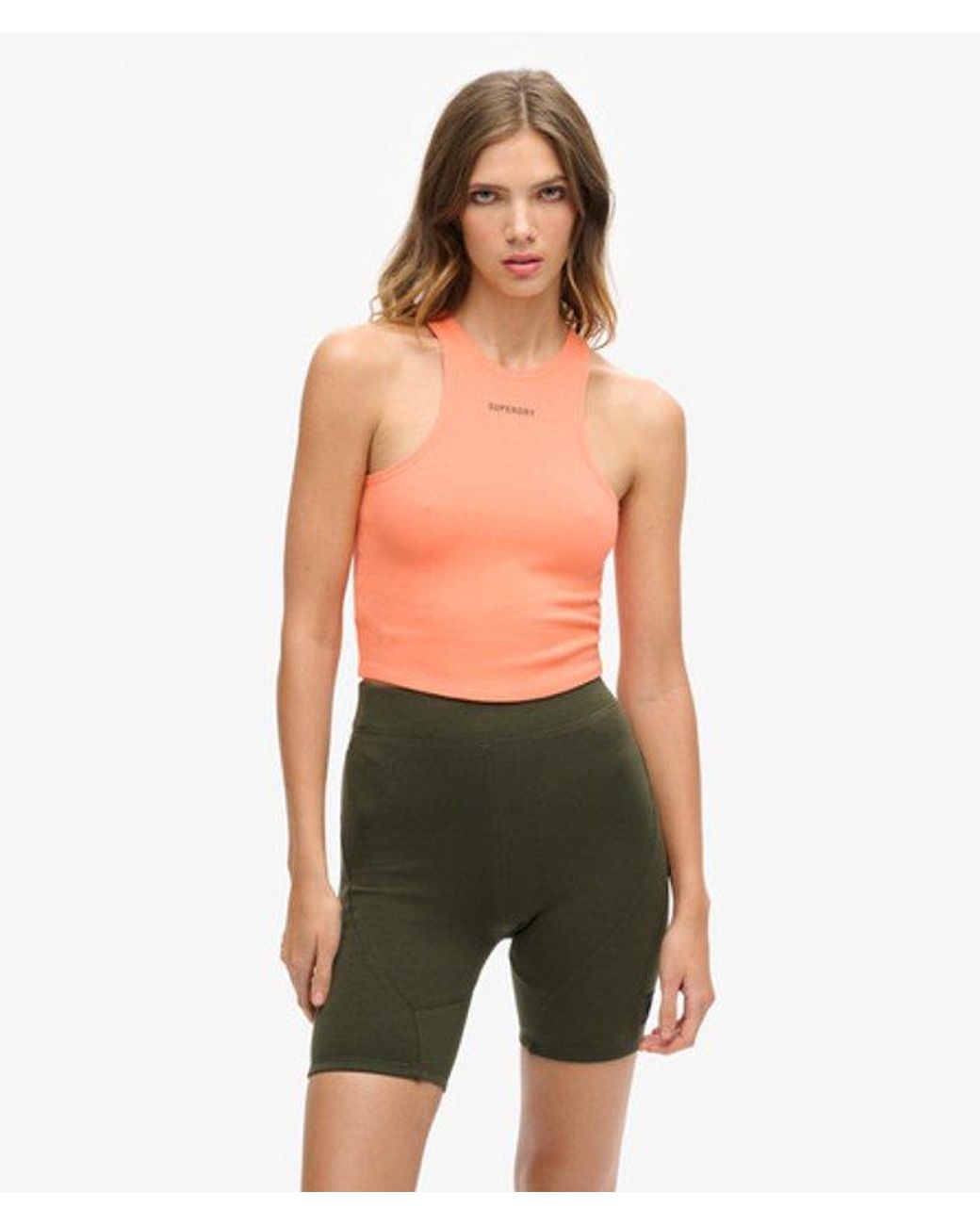 Superdry Green & Co Code Tech Racer Vest Top