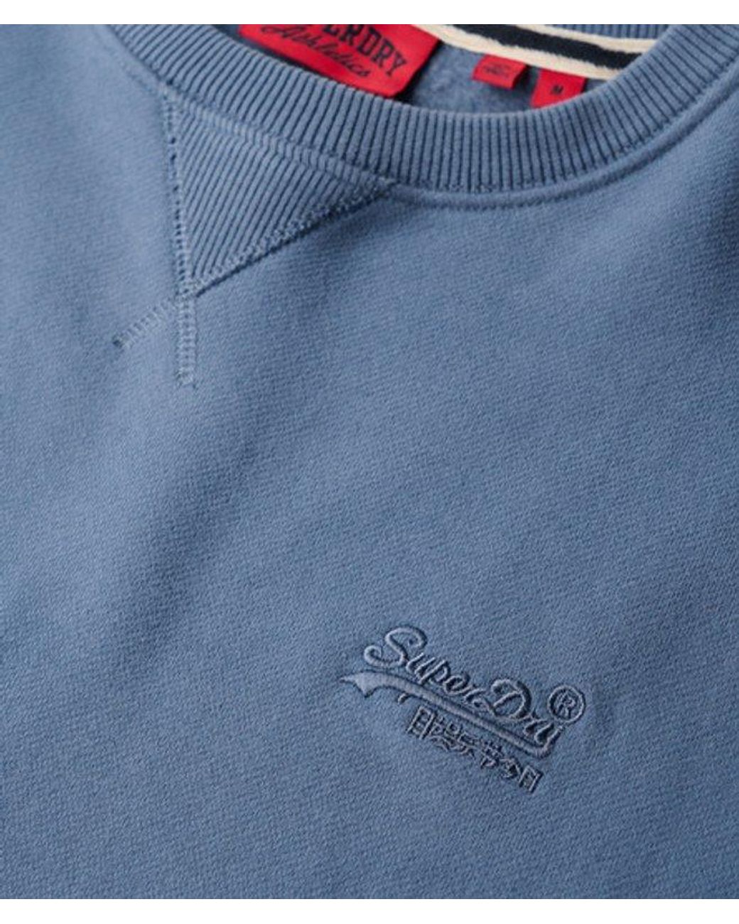 Superdry Blue & Co Essential Logo Crew Sweatshirt for men