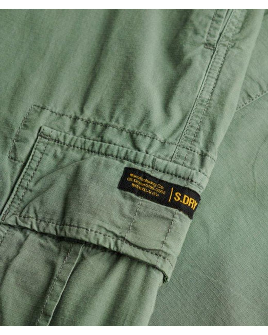Superdry Green & Co Ripstop Light Cargo Pants for men