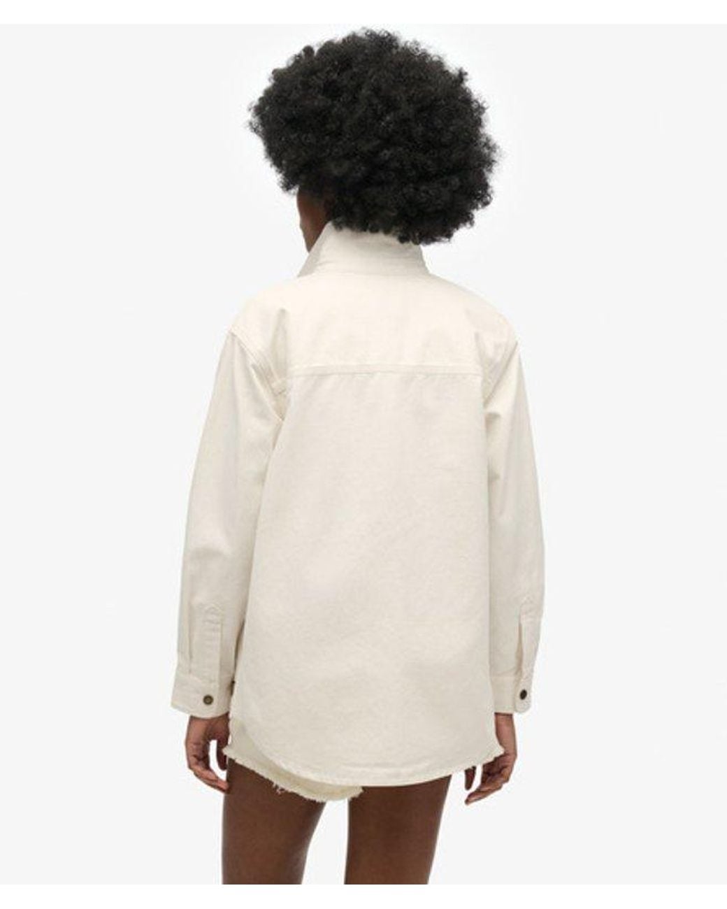 Superdry Natural Cotton Workwear Overshirt