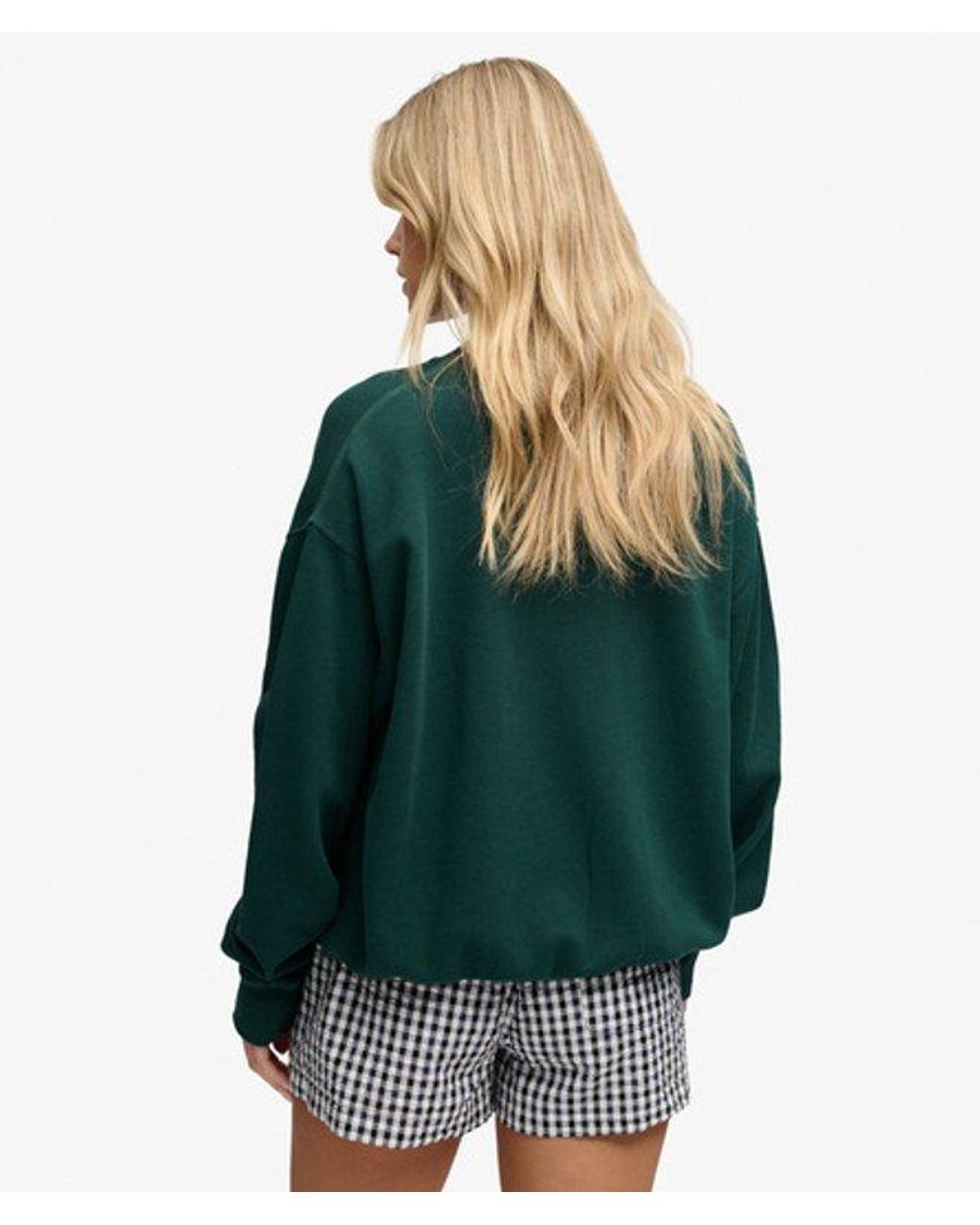 Superdry Green & Co Essential Heritage Crew Sweatshirt