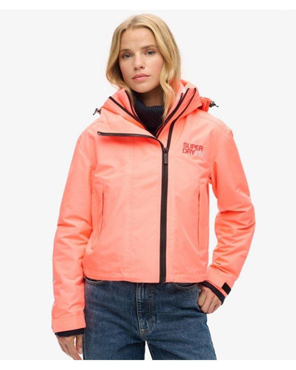 Superdry & Co Hooded Embroidered Sd Windbreaker Jacket