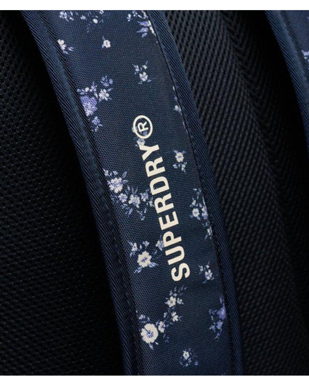 Superdry Blue Heritage All Over Print Backpack