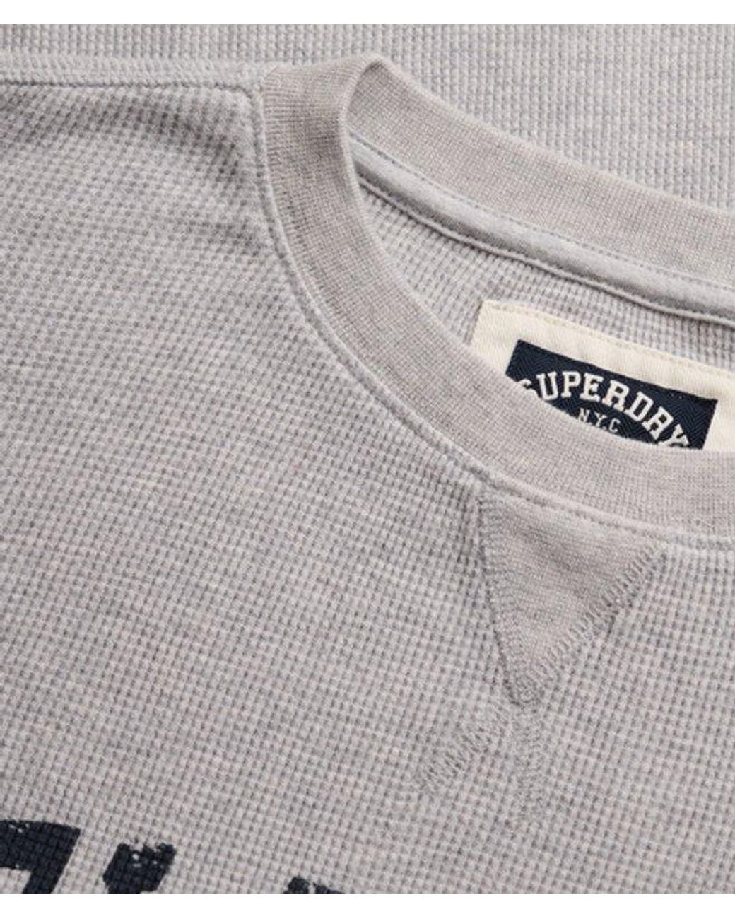 Superdry White & Co Athletic Essential Graphic Long Sleeve Top
