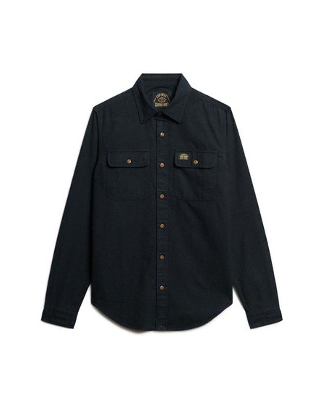 Superdry Blue Trailsman Relaxed Fit Overshirt for men