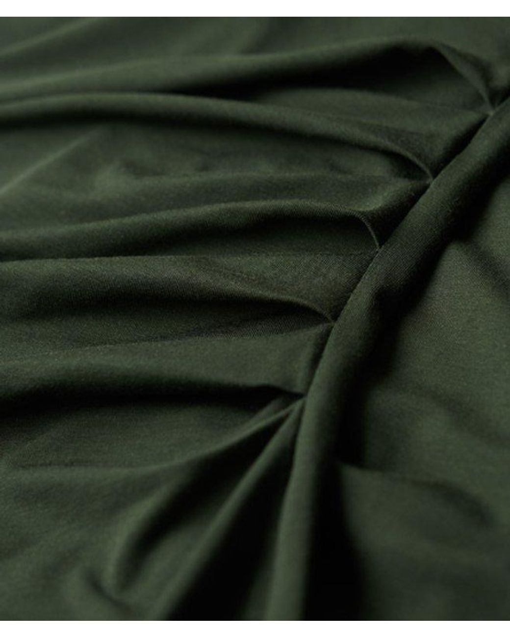 Superdry Green & Co Ruched Jersey Midi Dress