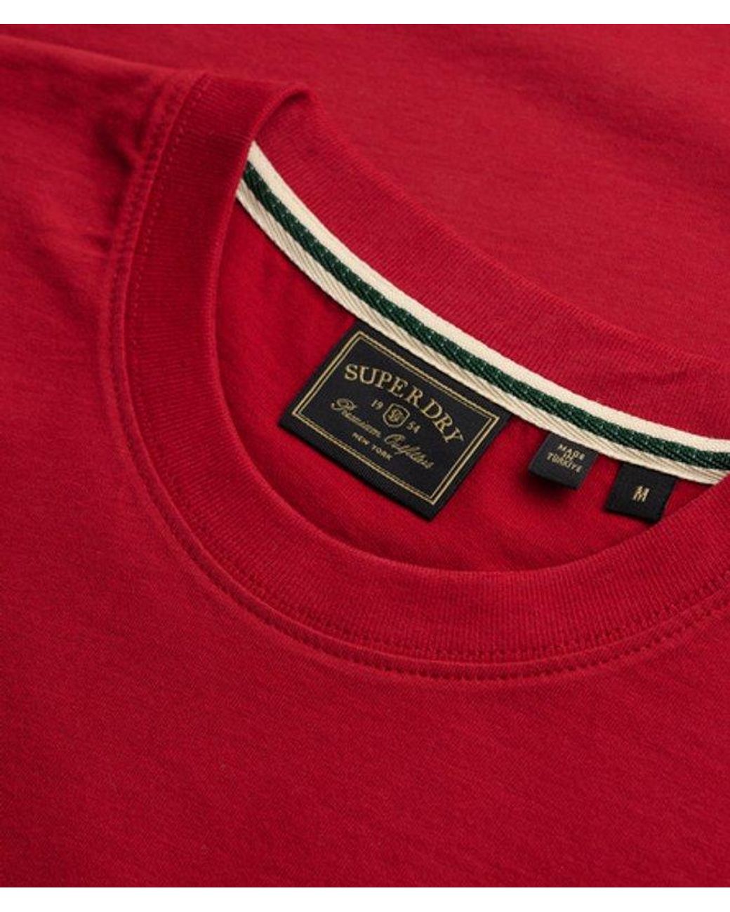 Superdry Red & Co Logo Embroide for men