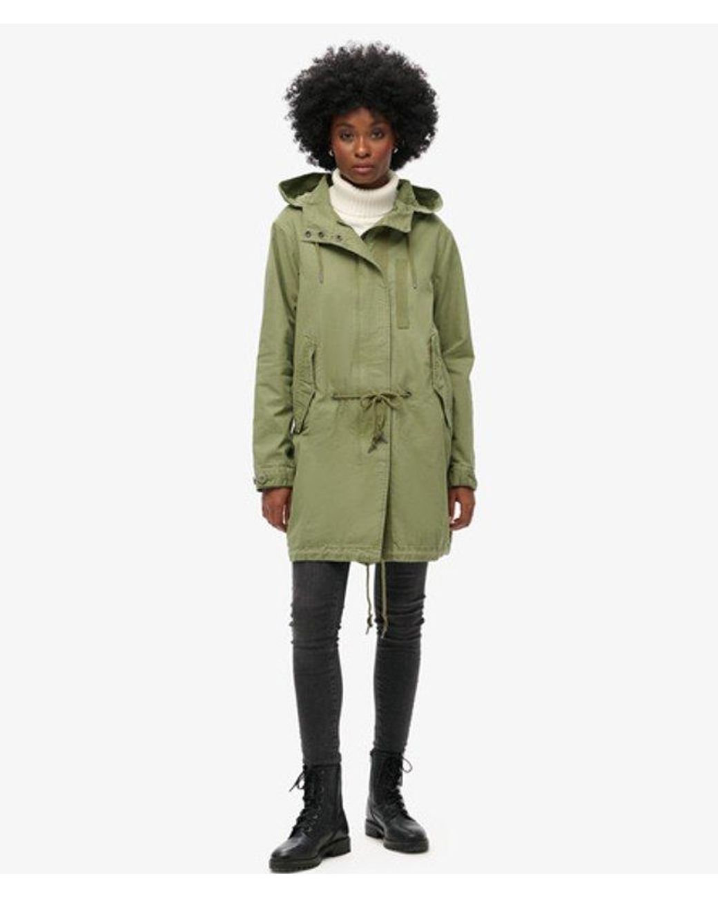 Superdry Green & Co Fully Lined Vintage Field Parka