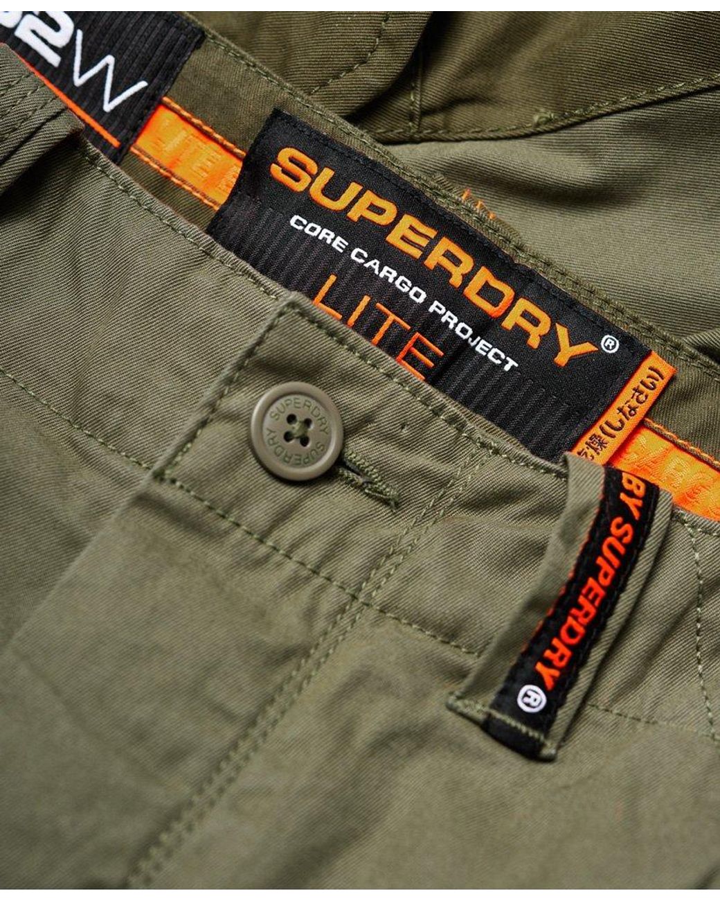 Superdry Core Cargo Lite Shorts Green / Drab Mix for Men | Lyst UK