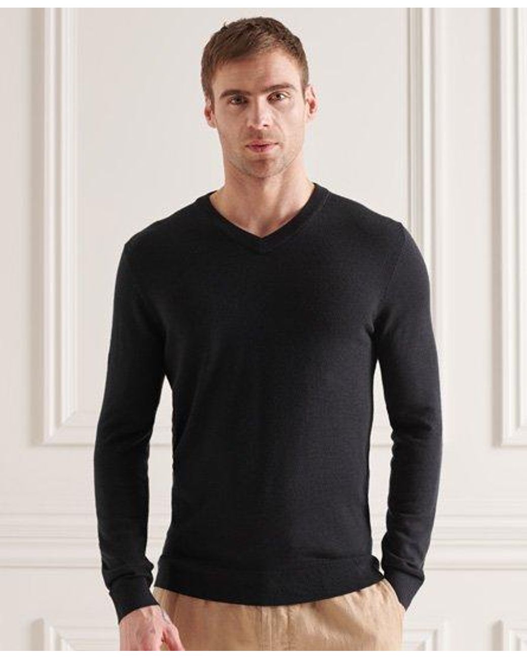 superdry wool jumper