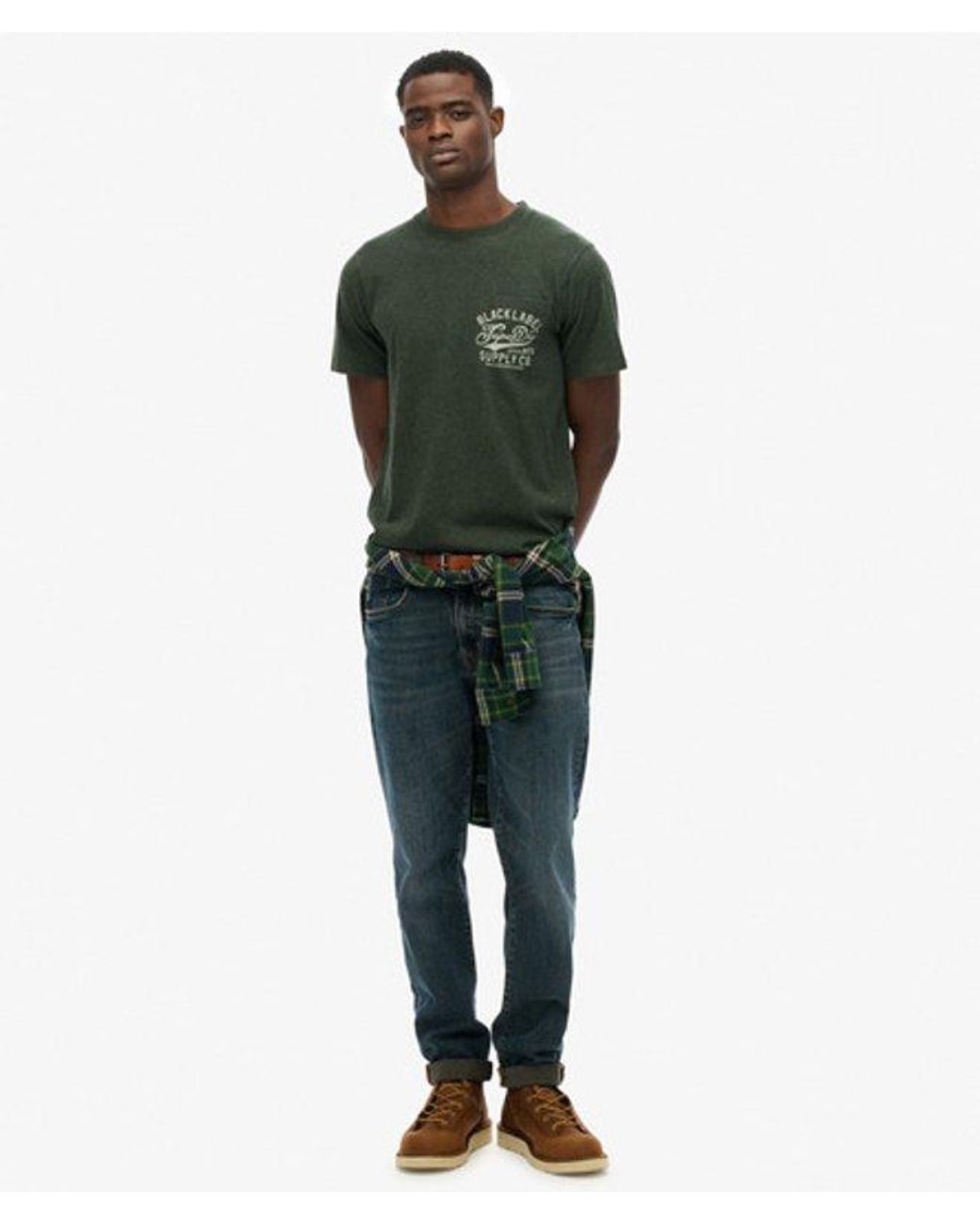 Superdry Green & Co Industrial Relaxed T-shirt for men
