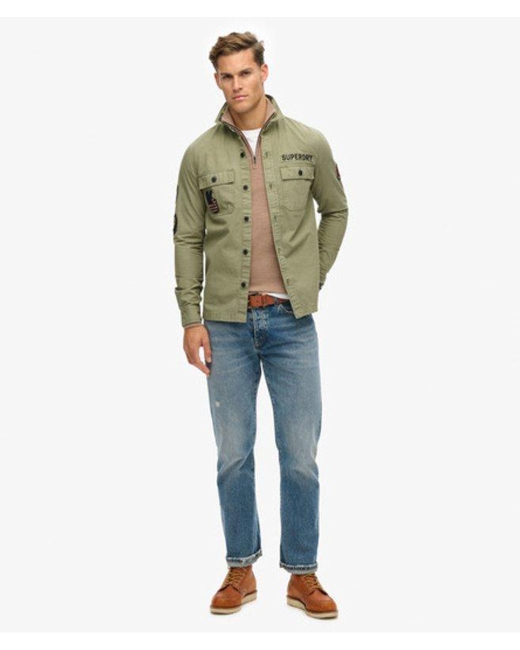 Superdry Green Delta Shirt for men