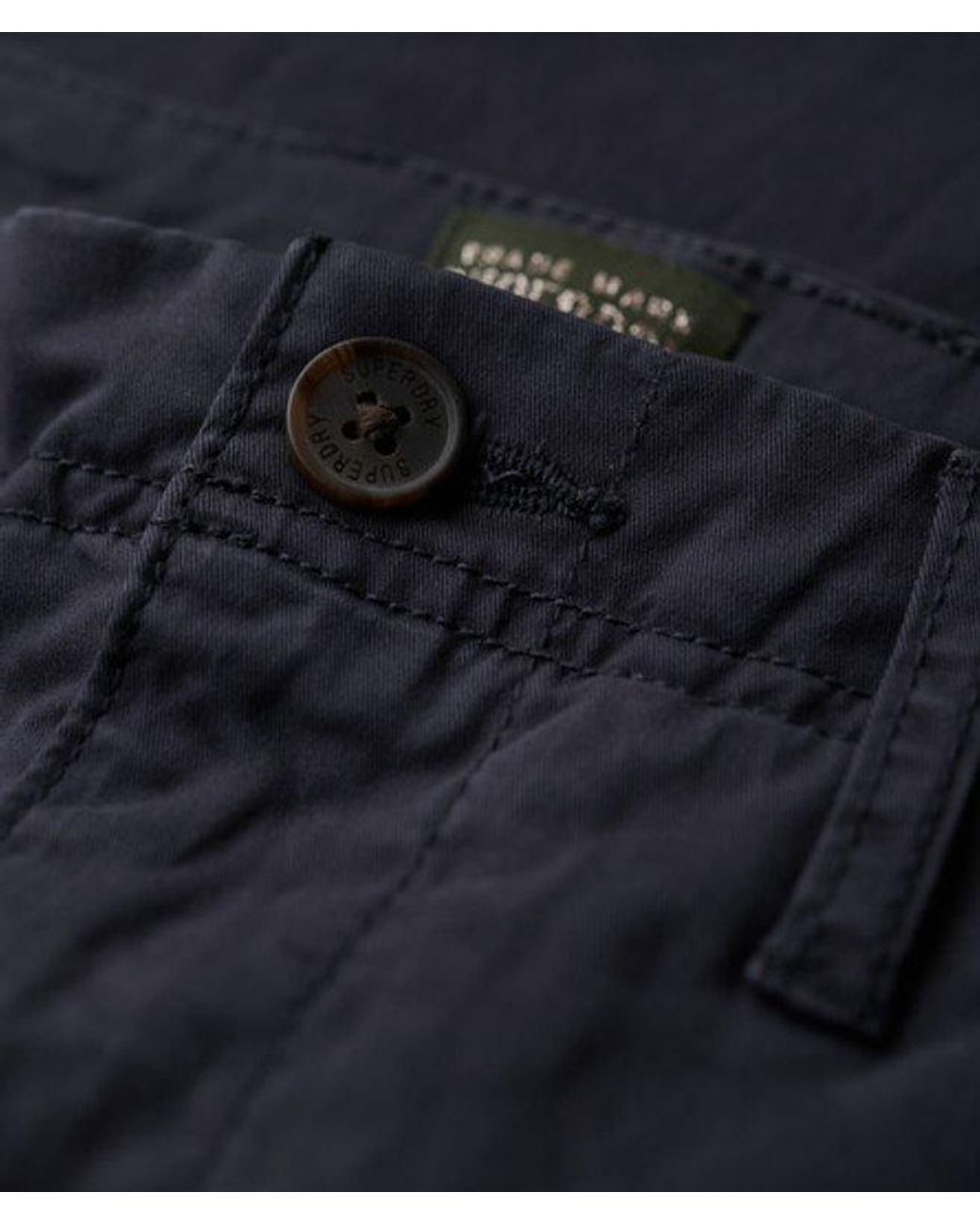 Superdry Blue & Co Mid Rise Chino Trousers
