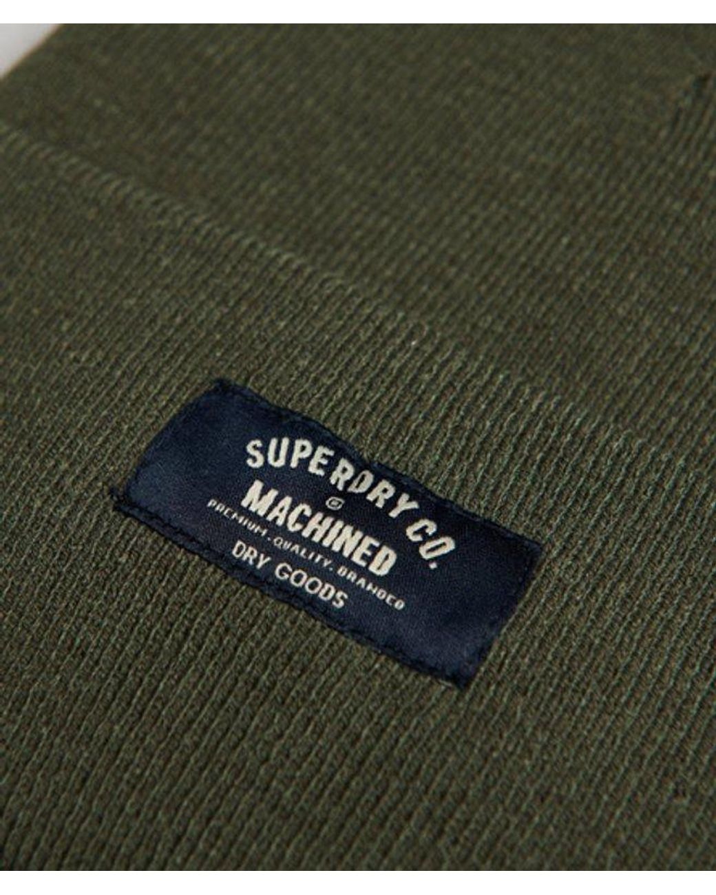 Superdry Green & Co Classic Knitted Beanie