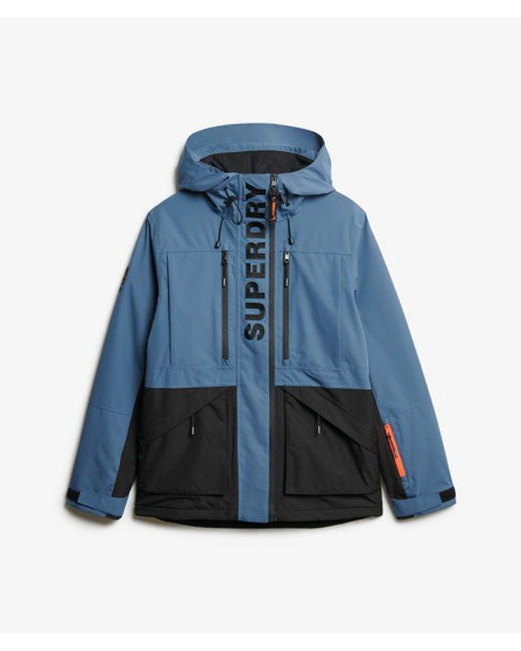 Superdry Blue & Co Ultimate Freestyle Ski Jacket for men