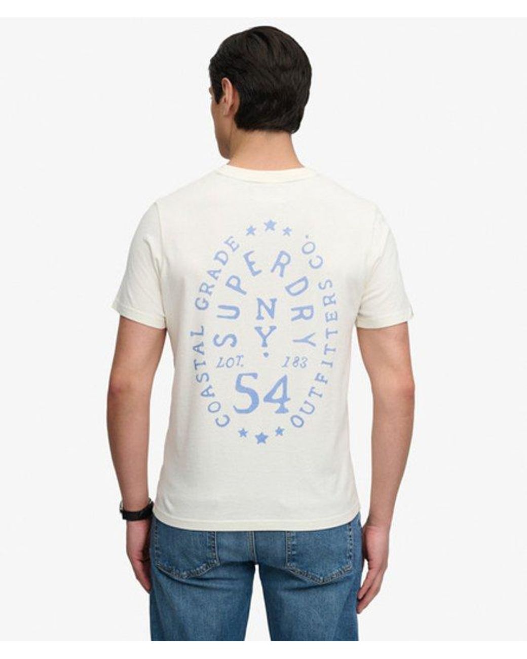 Superdry White & Co Lo-fi Dockside T-shirt for men