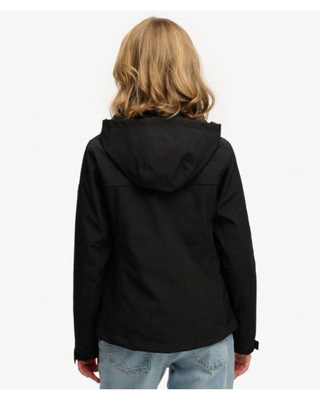 Superdry Black Hooded Classic Trekker Jacket