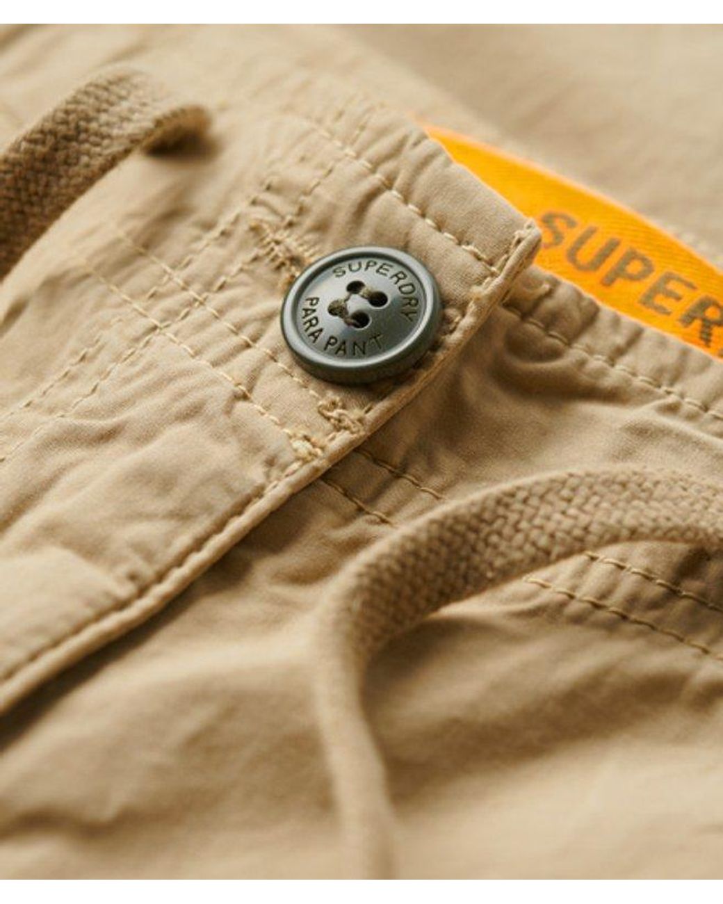 Superdry Metallic & Co baggy Parachute Pants