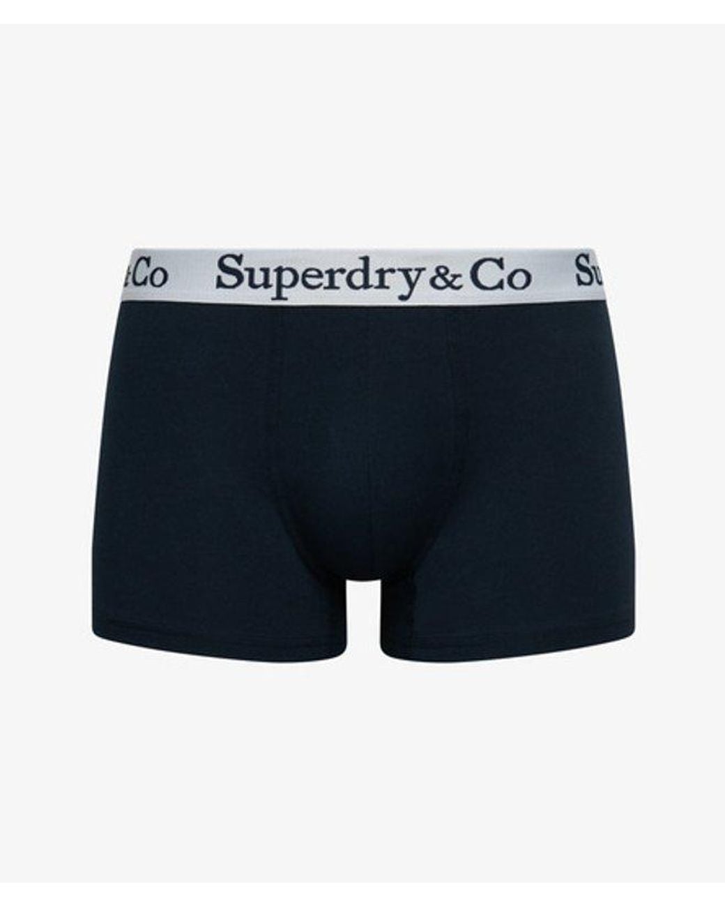 Superdry Blue Co Trunk Triple Pack for men