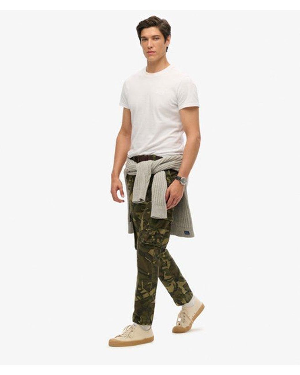 Superdry Green & Co Core Cargo Pants for men