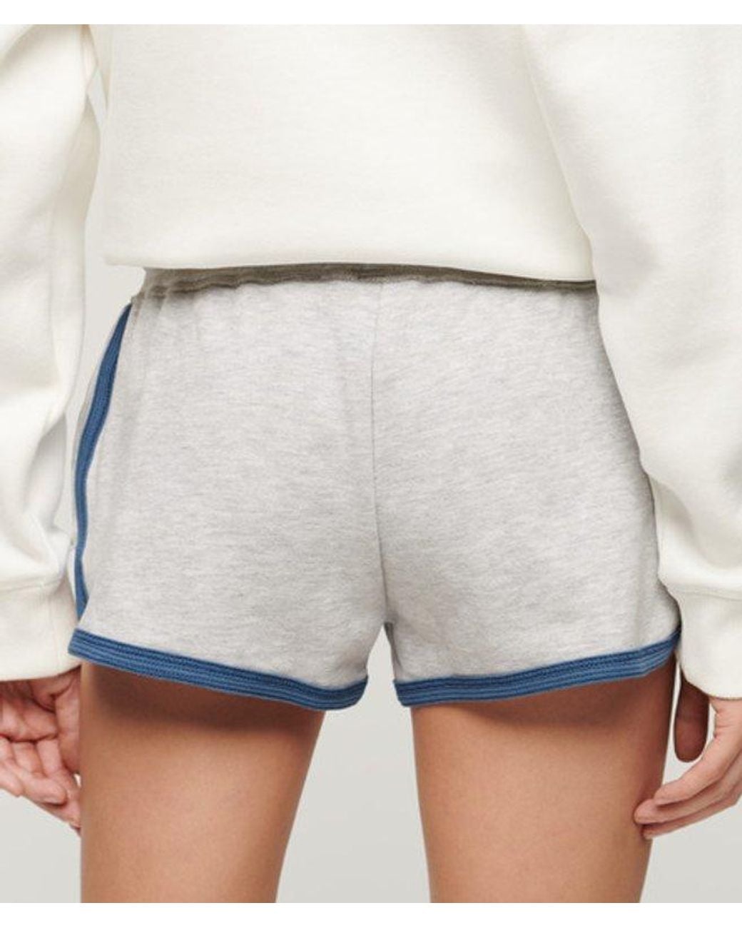 Superdry Gray & Co Athletic Essentials Logo Racer Shorts