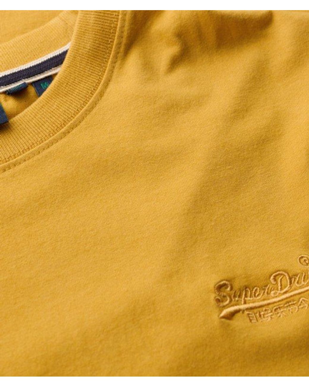 Superdry Yellow & Co Essential Logo T-shirt for men