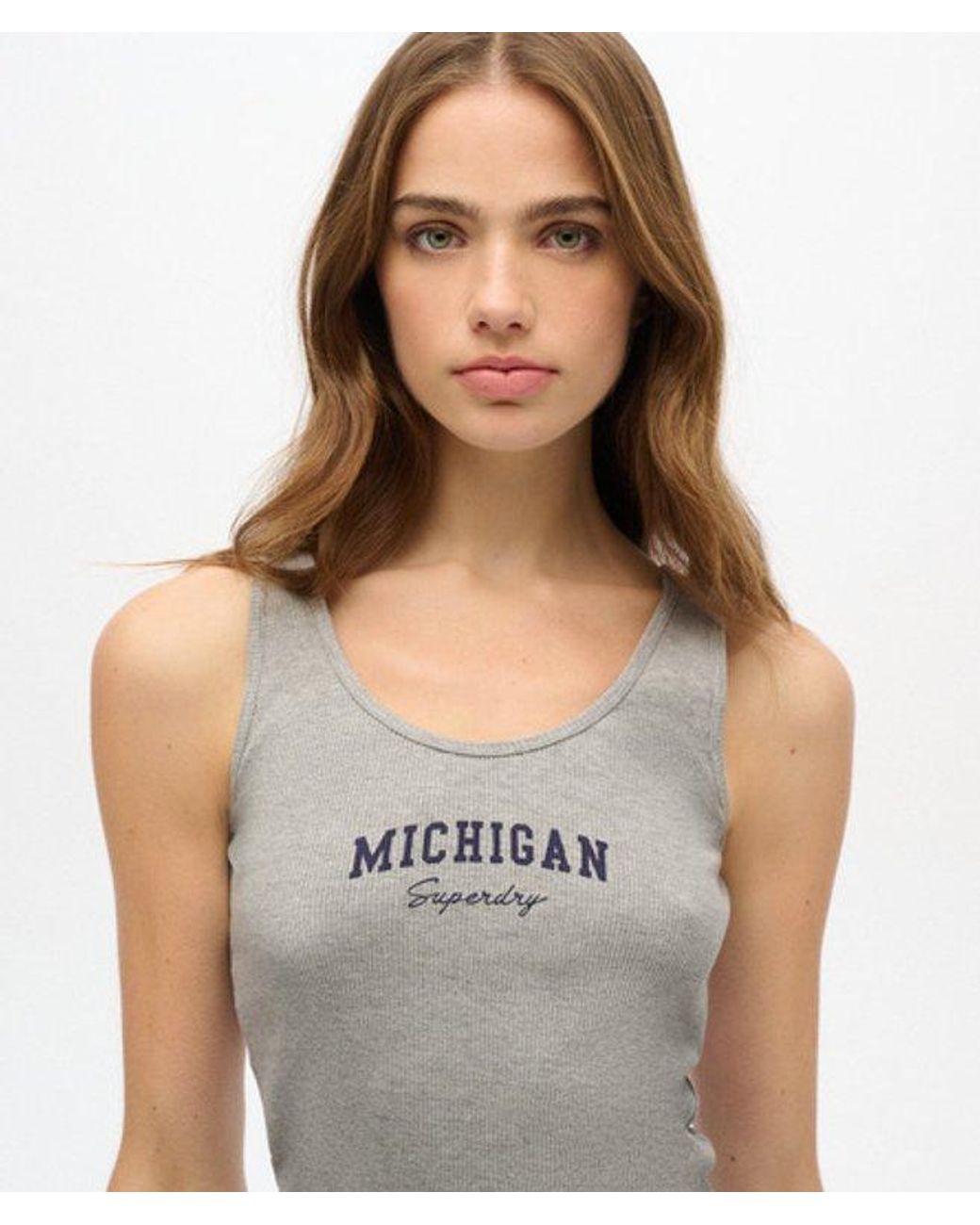 Superdry White & Co Athletic Essential Graphic Vest Top