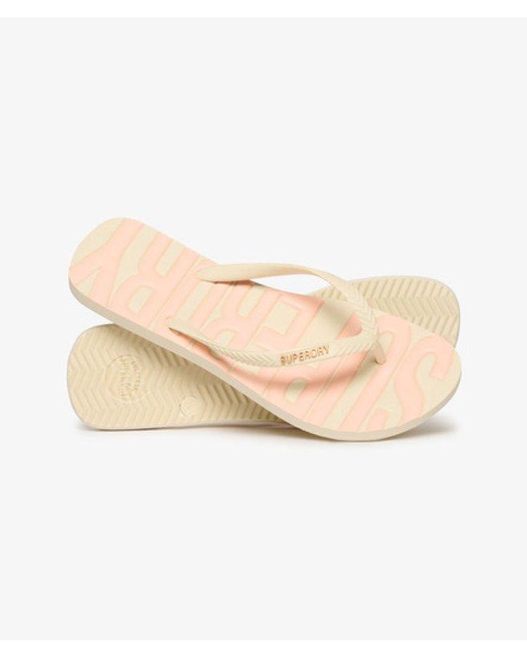 Superdry Natural & Co Core Logo Flip Flops