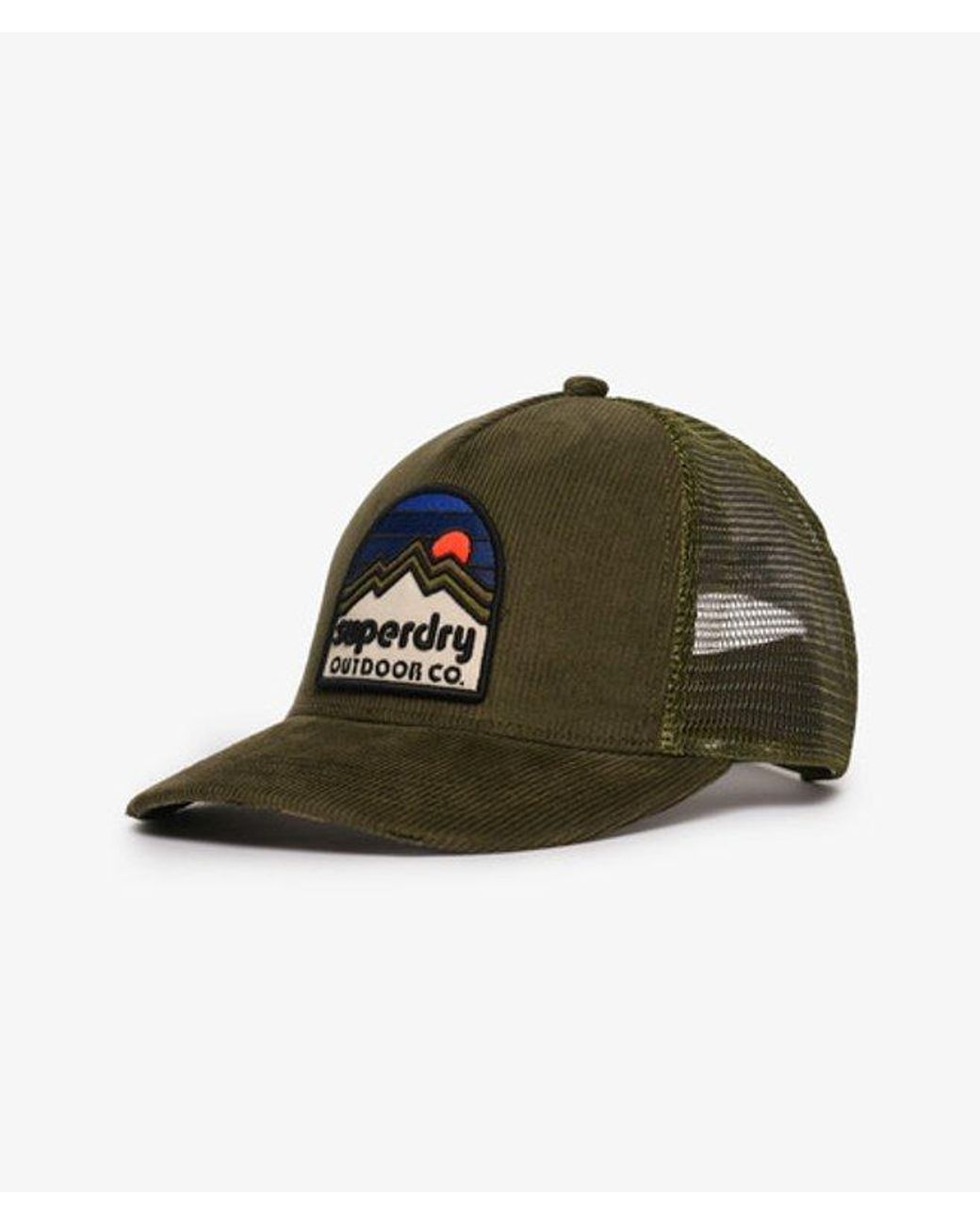 Superdry Green & Co Mesh Cord Trucker Cap