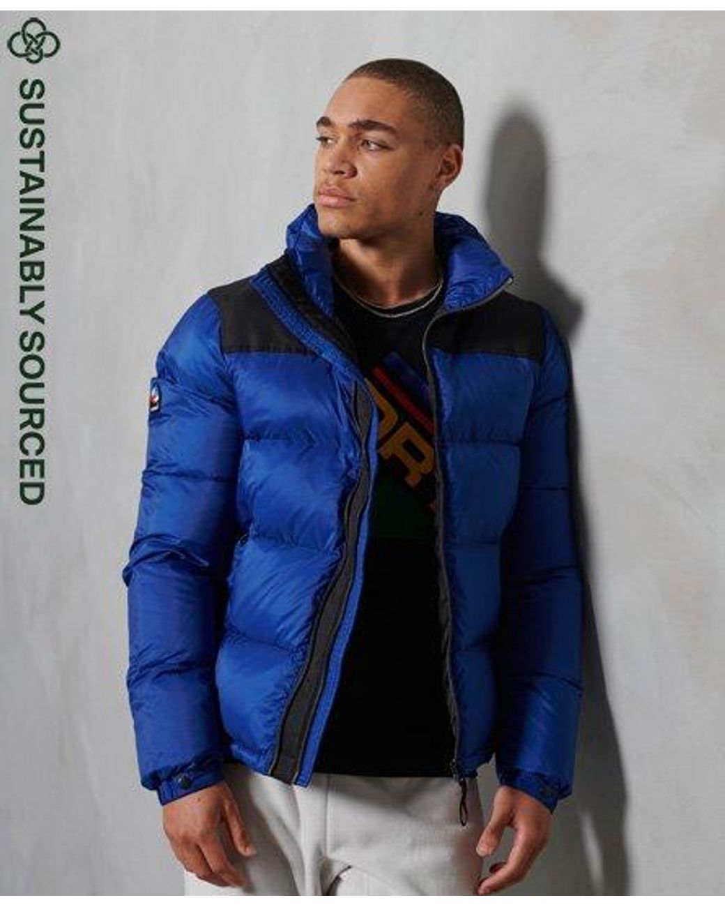superdry duck down jacket
