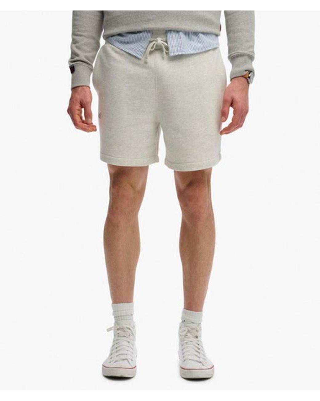 Superdry Gray & Co Essential Logo Classic Shorts for men