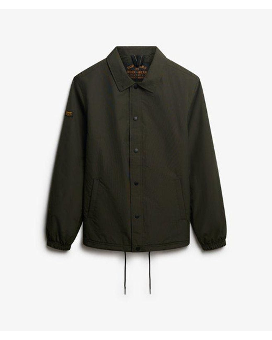 Superdry Green & Co Nylon Coach Jacket for men