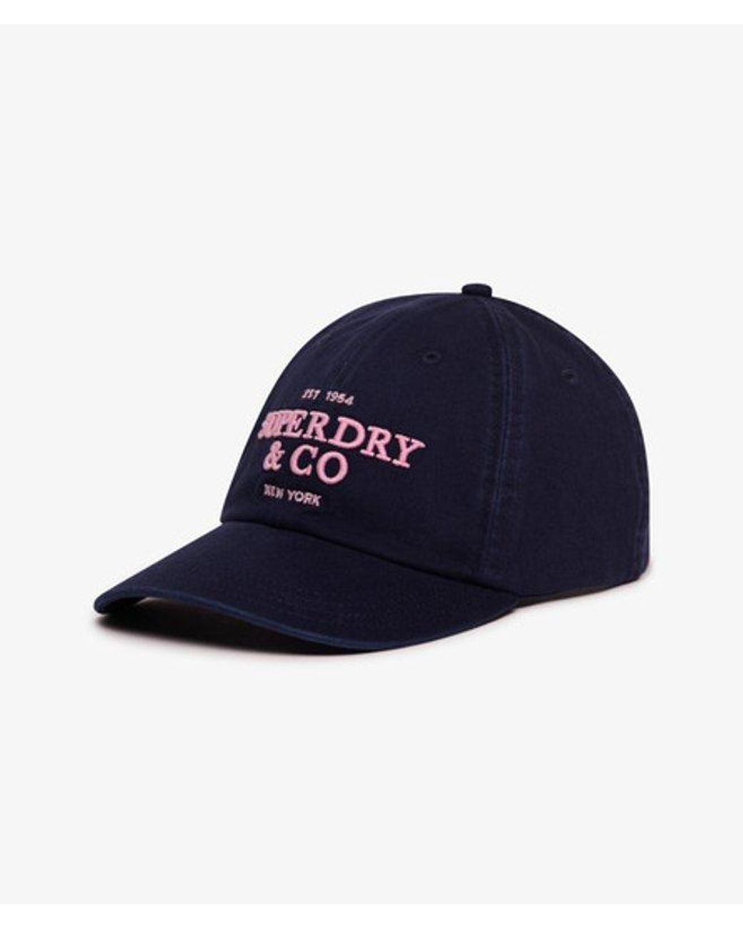 Superdry Blue & Co Company Logo Baseball Cap