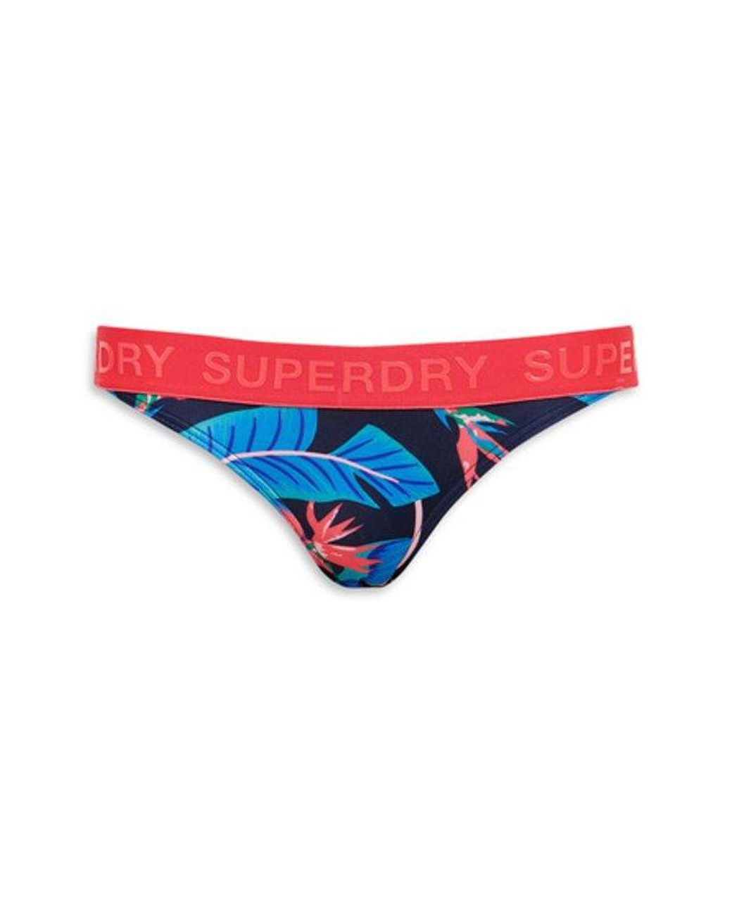 Superdry White & Co Logo Classic Bikini Briefs