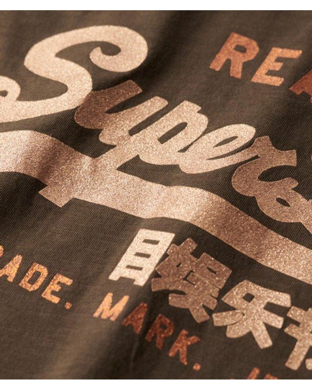Superdry Black & Co Embellished Vl Graphic T Shirt