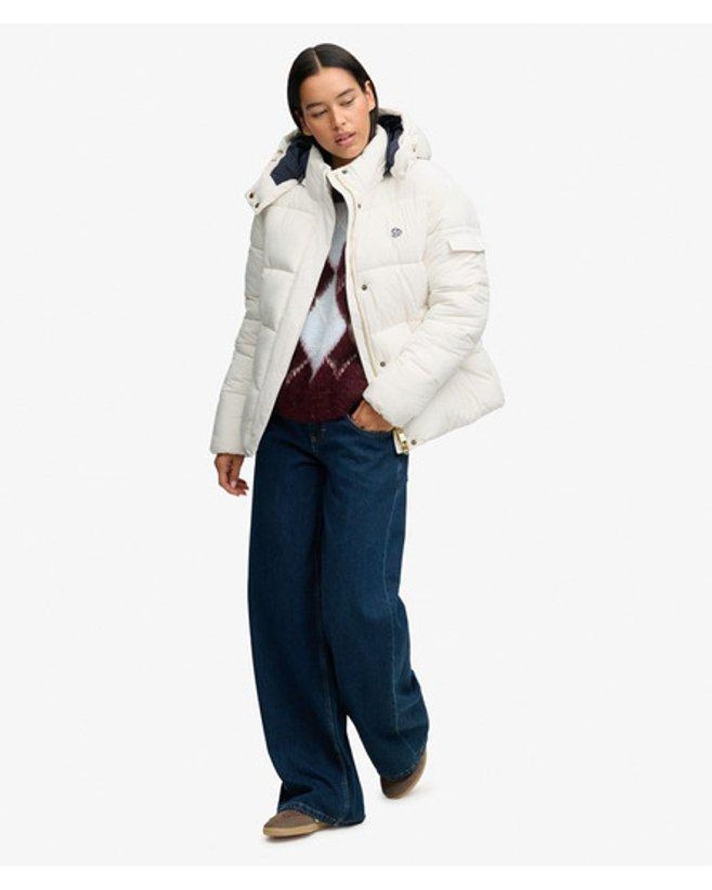 Superdry Natural & Co Premium Ripstop Puffer Jacket