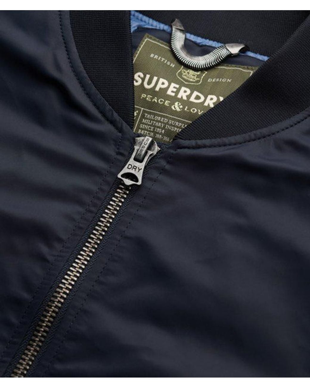 Superdry Blue & Co Ma1 Bomber Jacket