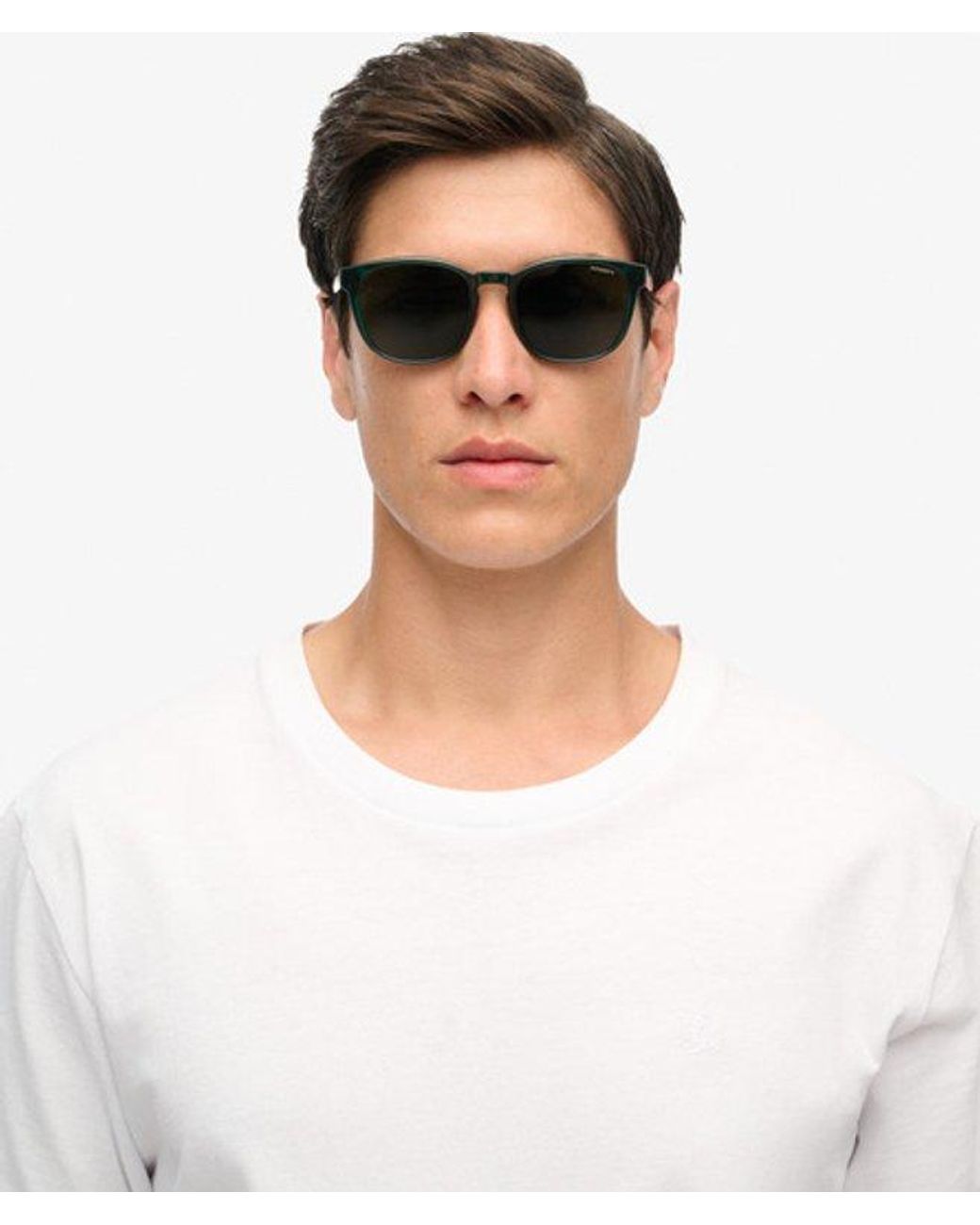 Superdry Green & Co Round Frame Sunglasses