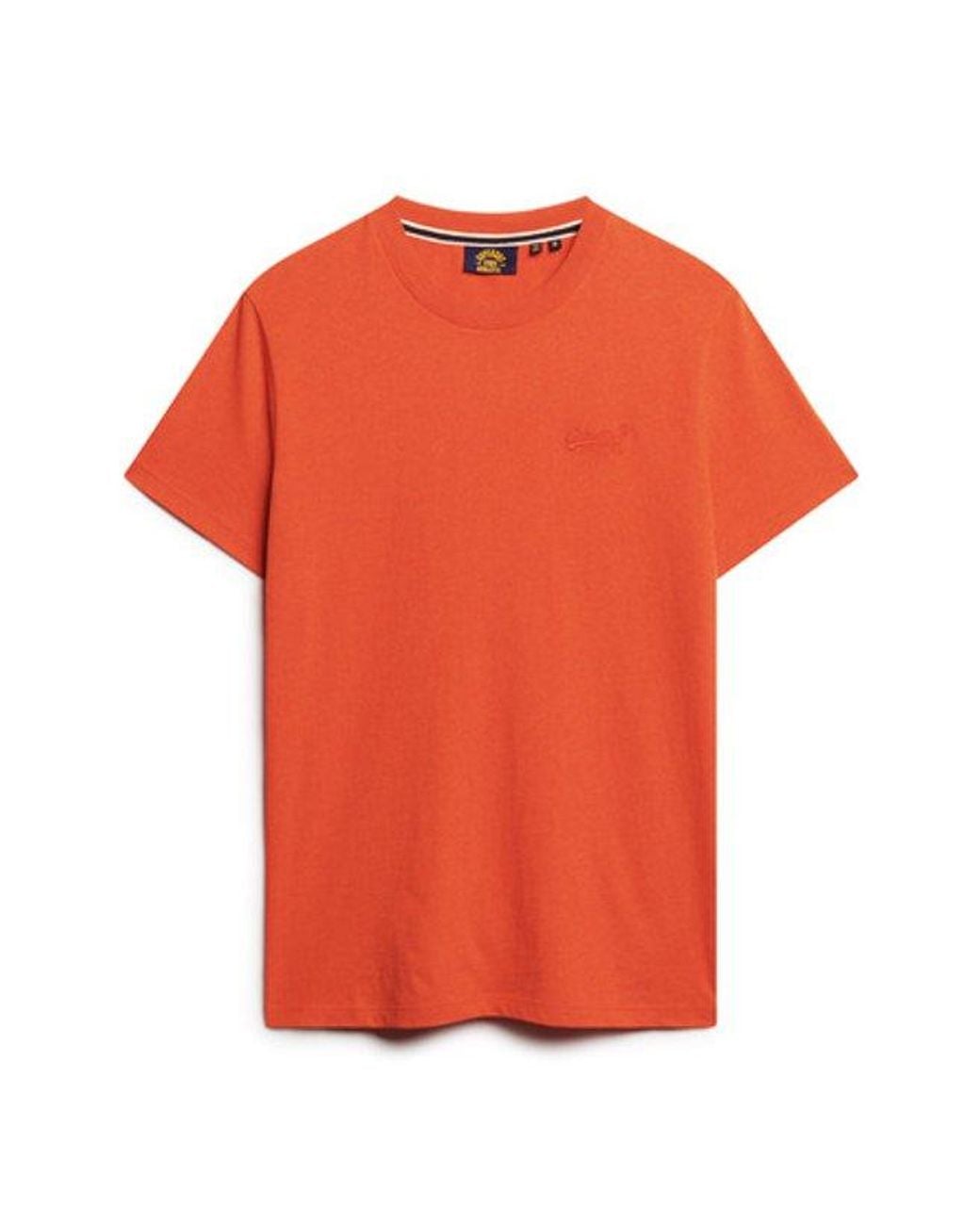 Superdry Red & Co Essential Logo T-shirt for men