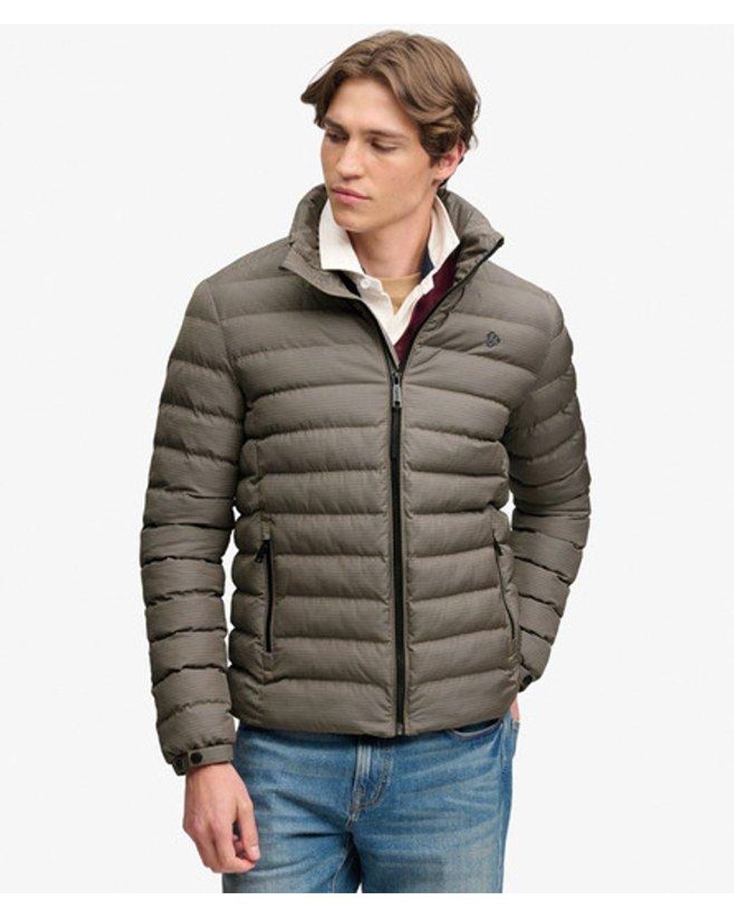 Superdry Red & Co Fuji Estate Padded Jacket for men