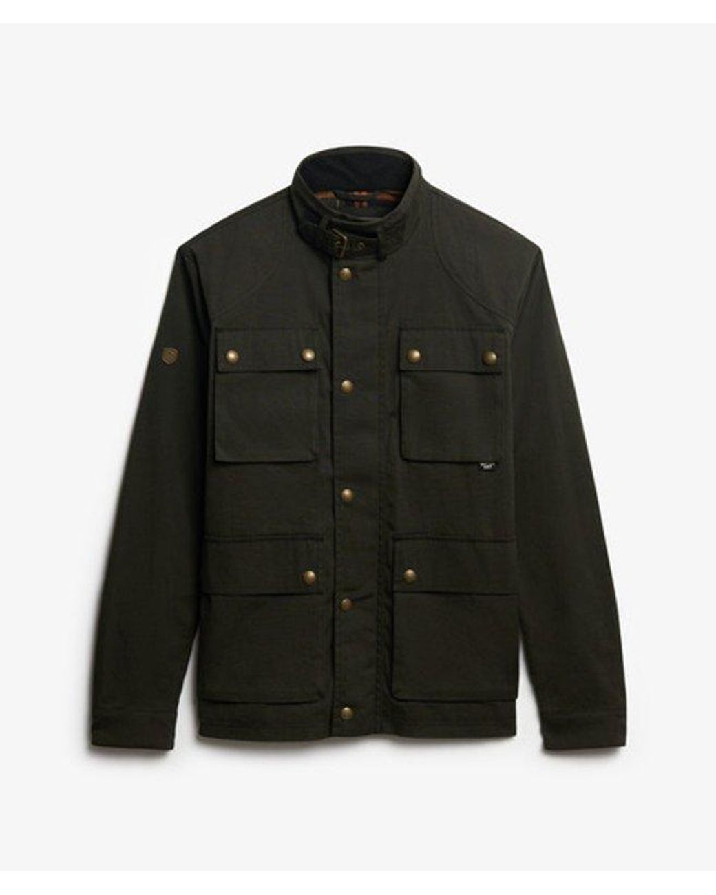 Superdry Black & Co The Merchant Store - Wax Racer Jacket for men