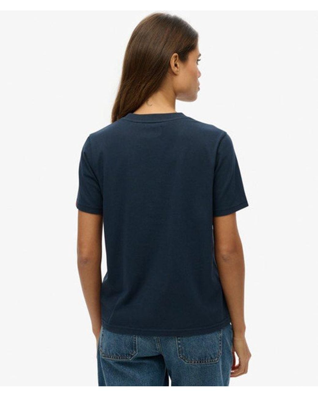 Superdry Blue & Co Lo-fi Outdoor Relaxed T-shirt