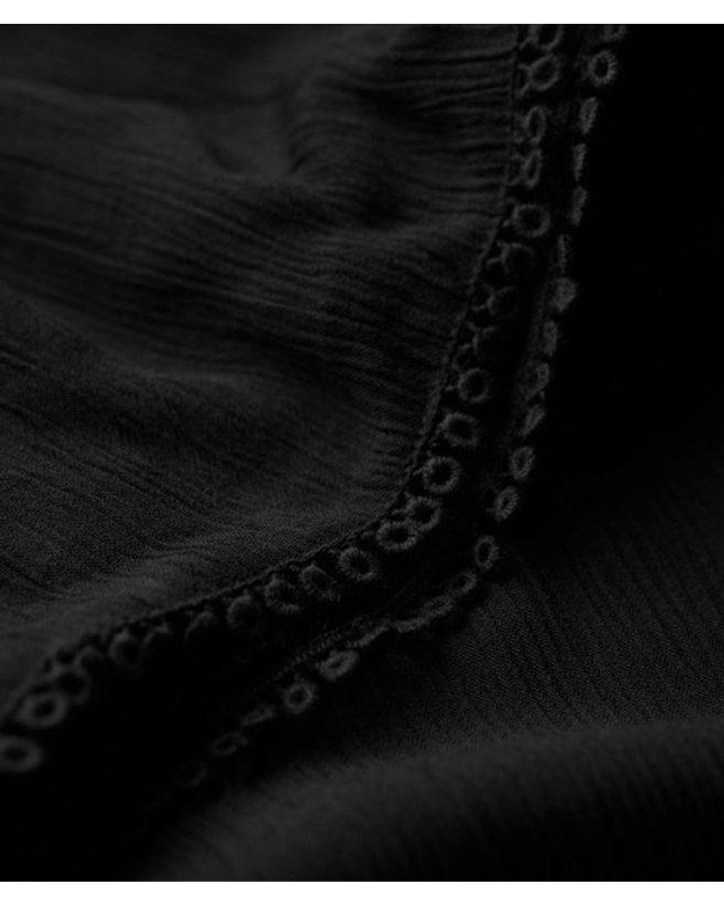 Superdry Black Maxi Beach Cami Dress