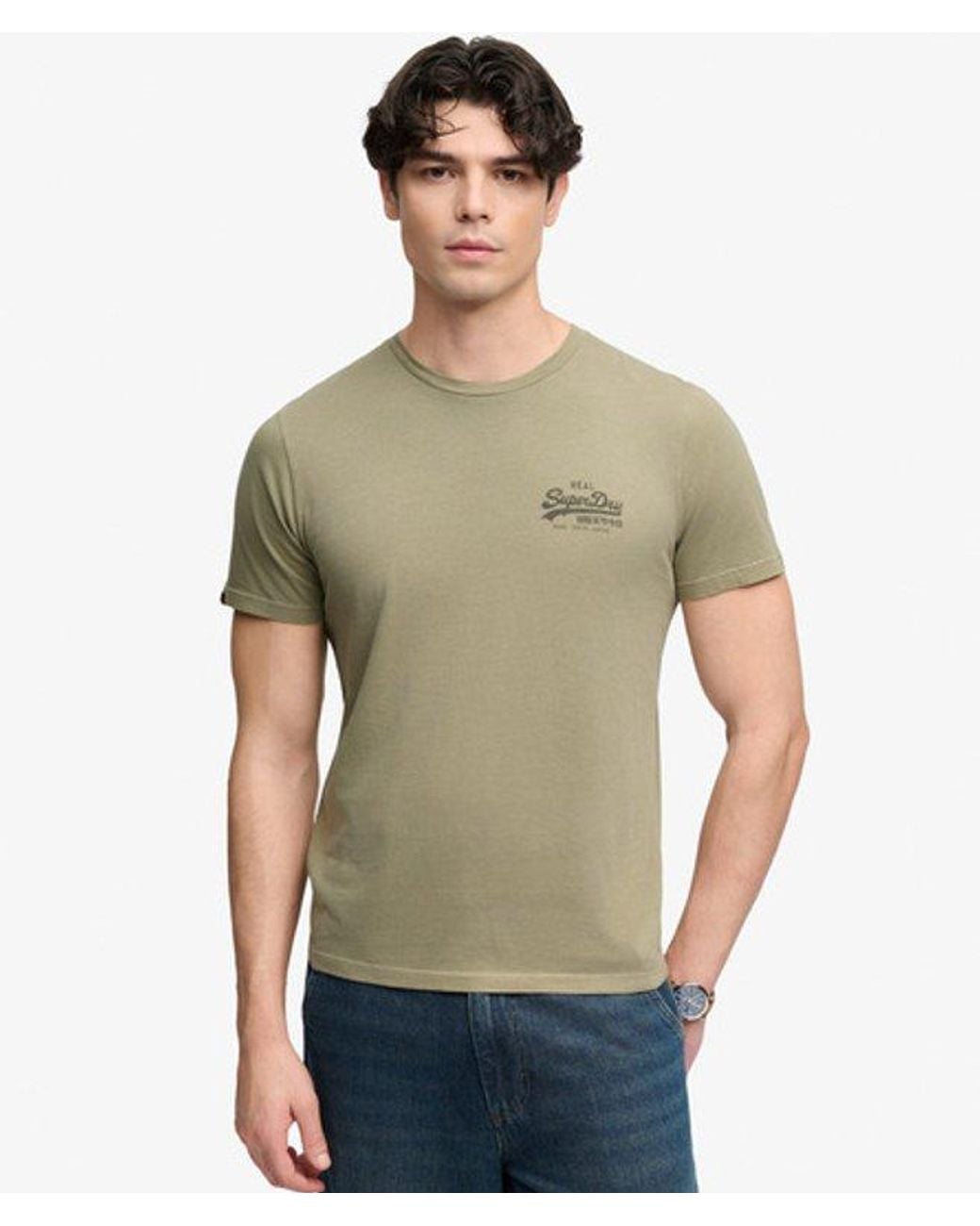 Superdry Green & Co Classic Essential Graphic T-shirt for men