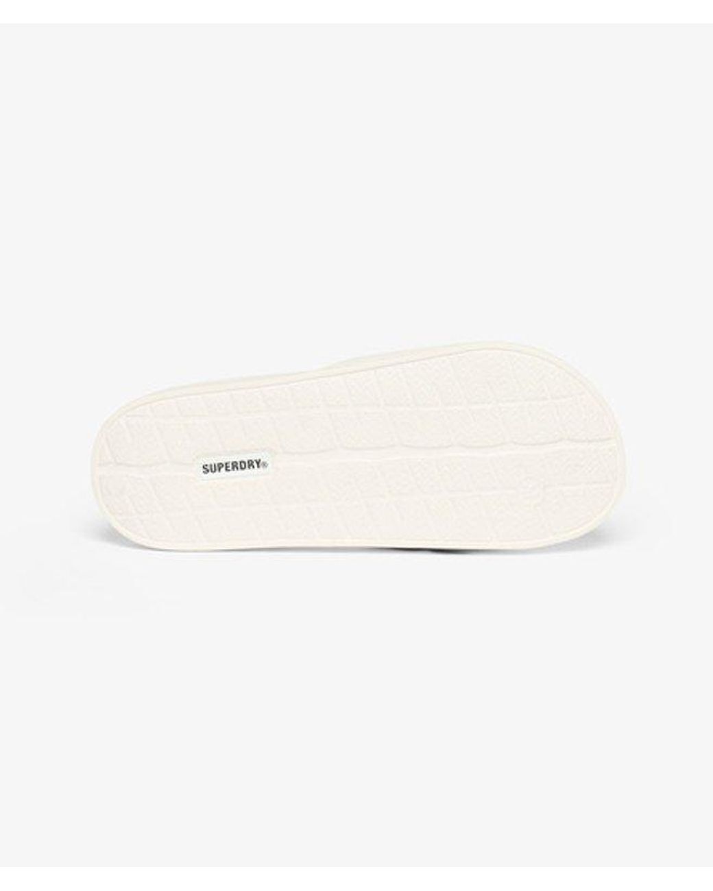 Superdry White & Co Vegan Core Pool Sliders
